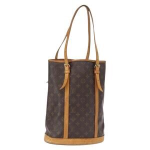 LOUIS VUITTON Monogram Bucket GM Shoulder Bag M42236 LV Auth 158346